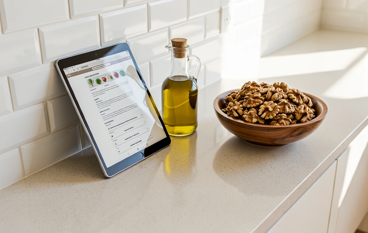 Entorno de consulta nutricional online